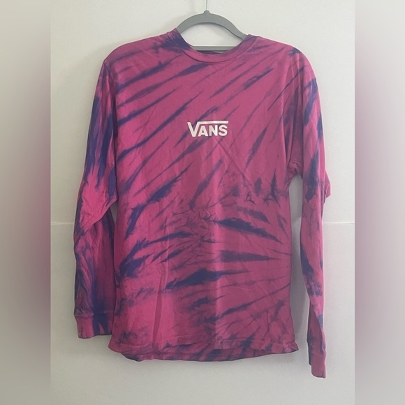 Other - Vans Tie Dye Checker Long Sleeve TShirt
